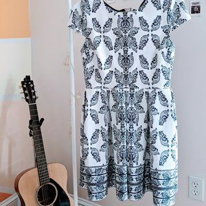 Patterned Springtime dress
